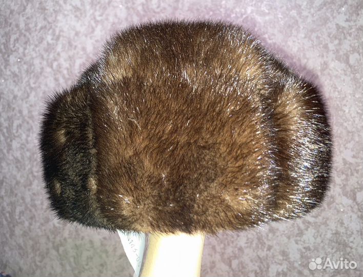 Шапка норка натуральная