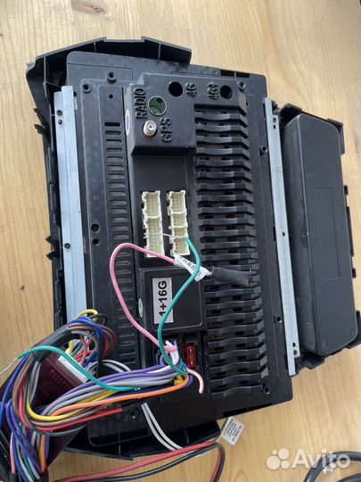 Магнитола android 1/16 + can адаптер