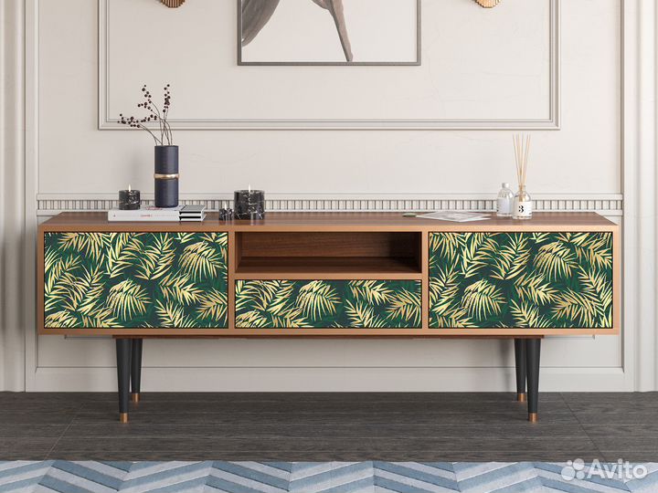 Тв-тумба T6 - Орех - Sunny Palm Tree