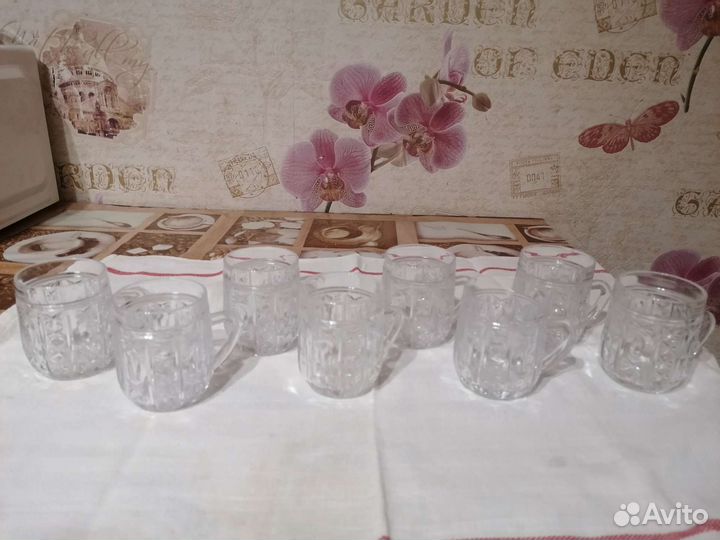 Хрустальные бокалы СССР