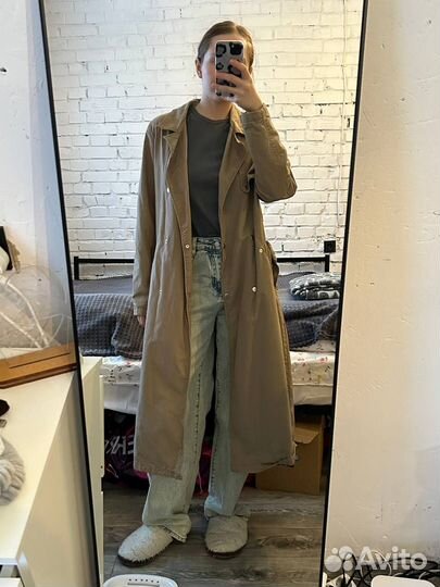 Плащ тканевый женский