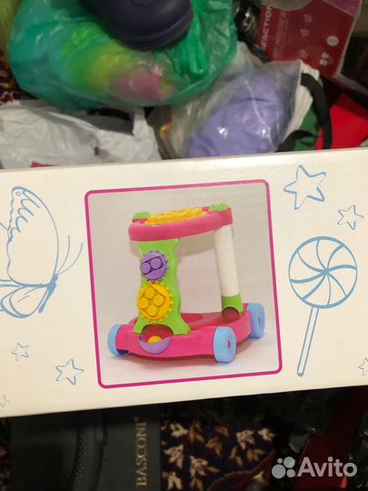 Тележка детская ходунок