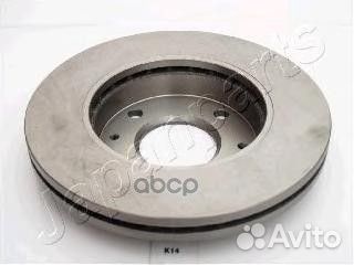 Диск тормозной (257mm 4 отв.) dik14 Japanparts