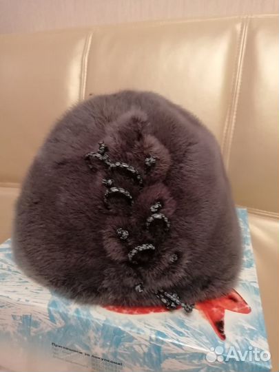 Шапка женская норковая