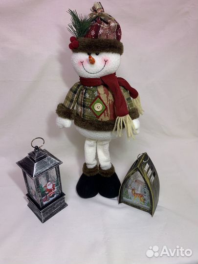 Новогодние игрушки Снеговик