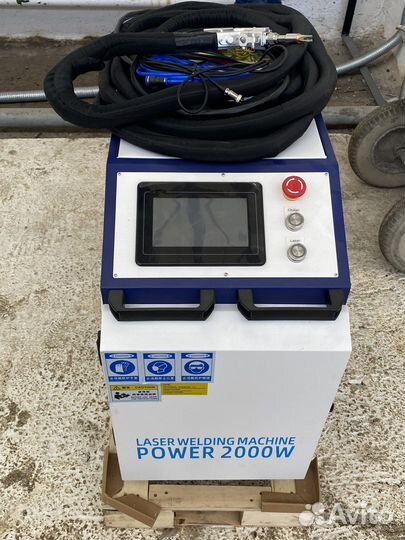 Аппарат лазерной очистки металла pover2000W (3 в1)