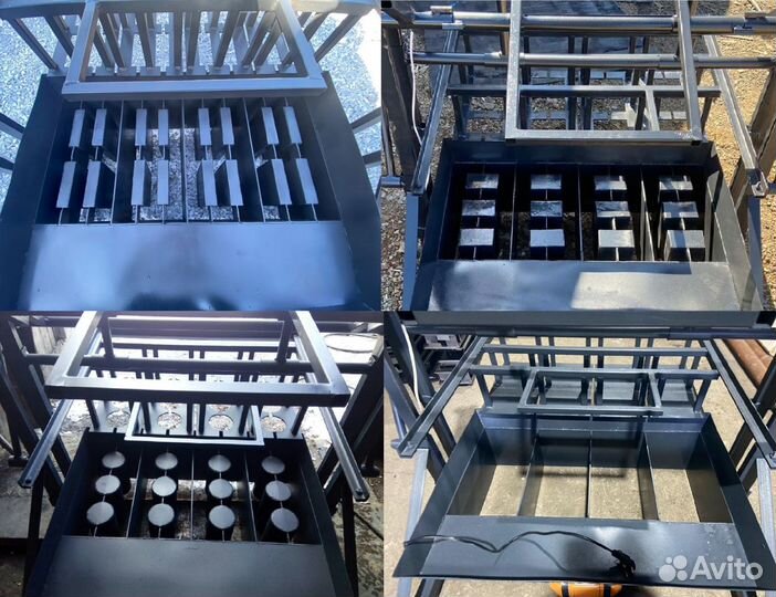 Станок для производства блоков, с завода