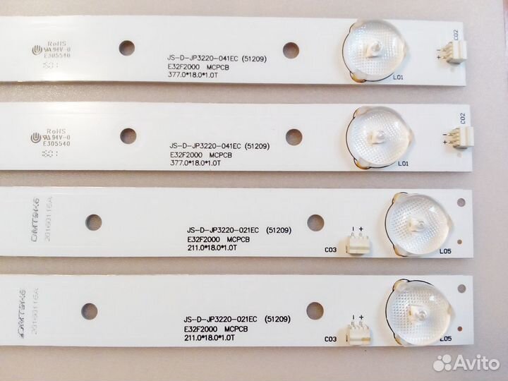 JS-D-JP3220-041EC JS-D-JP3220-021eс Akira 32LED38P