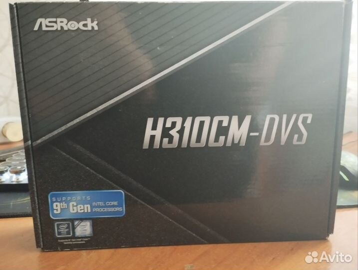 Материнская плата asRock h310cm dvs