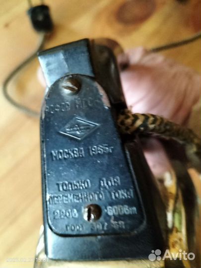 Утюг советский