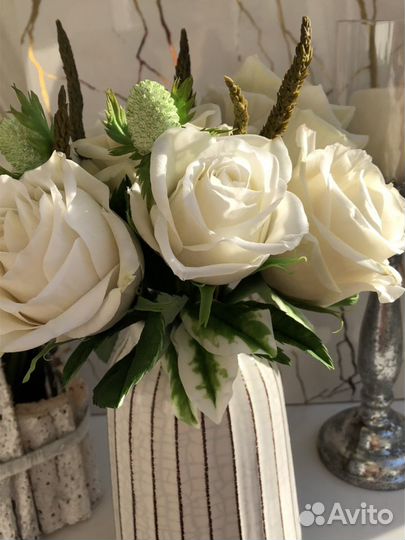 Цветы подарок ручная работа розы