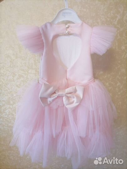 Платье для девочки праздничное 104-110