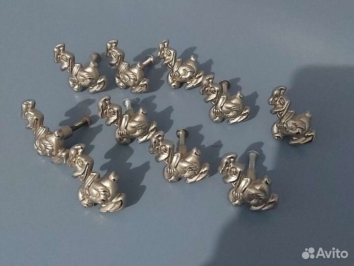 Ручки мебельные металлические 10 шт качественные