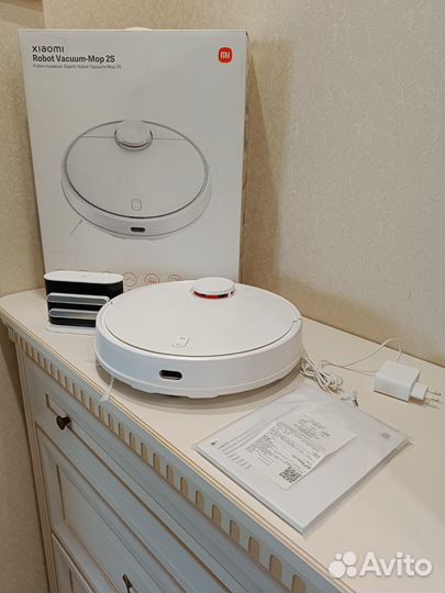 Робот пылесос xiaomi mi robot vacuum mop 2s