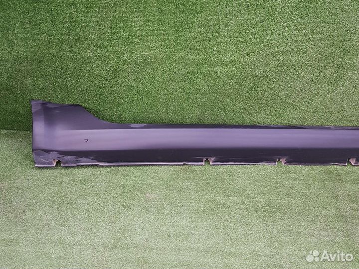 Накладка правого порога vesta cross веста кросс