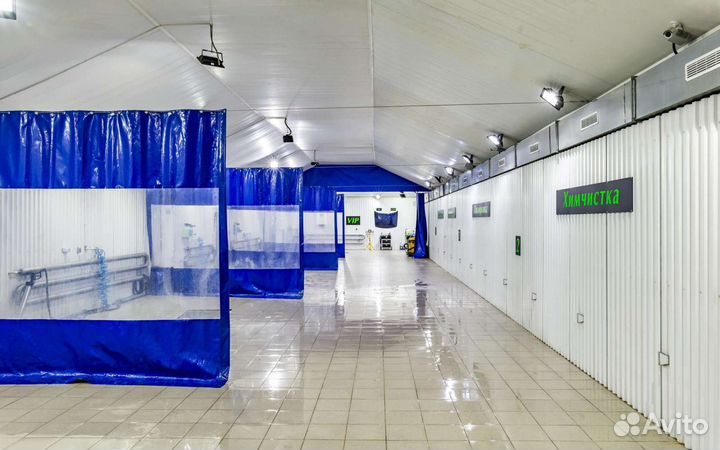 Шторы на Автомойку и Автосервис 2.5м на 4м