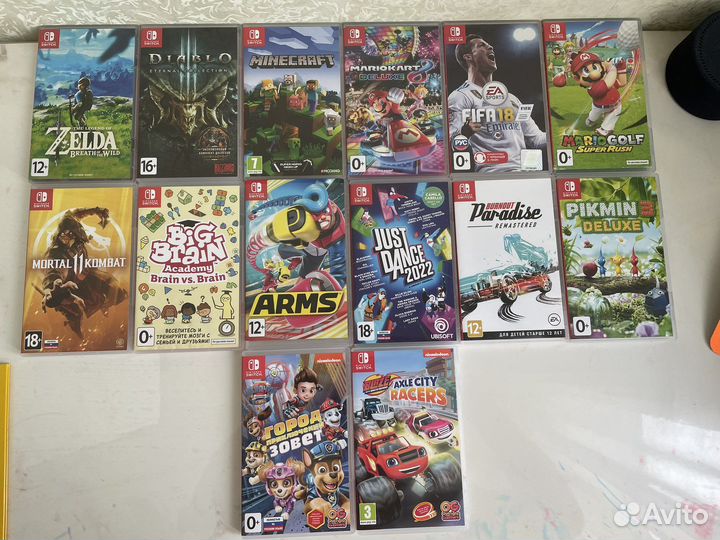 Продам игры Nintendo Switch