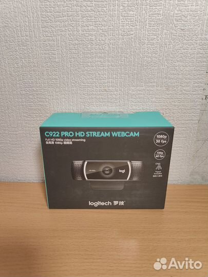 Веб-камера Logitech C922 Pro Stream новая