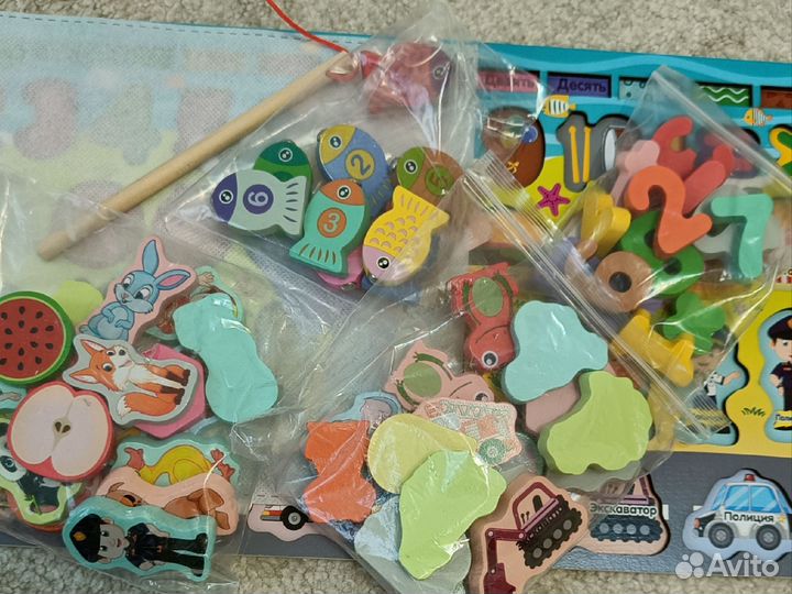 Деревянный сортер монтессори