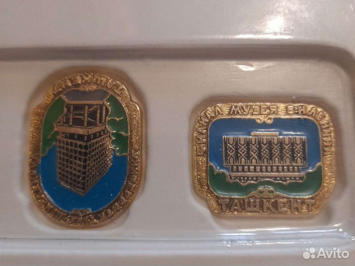 Значки, 2000 лет г. Ташкента