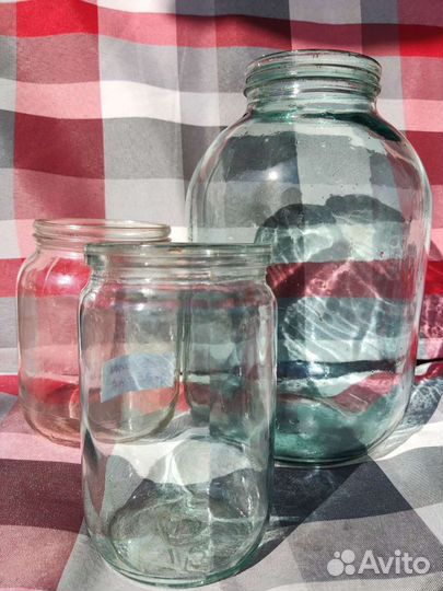 Банки стеклянные под закатку