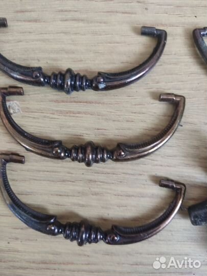 Мебельные ручки латунь СССР.бронь