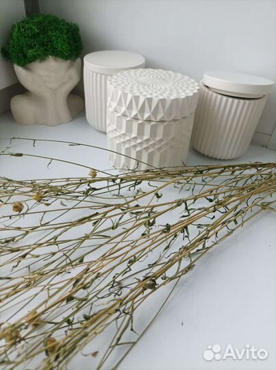 Шкатулки и органайзеры из гипса