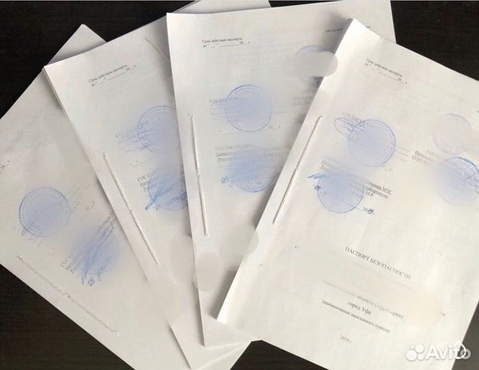 Паспорт безопасности объекта