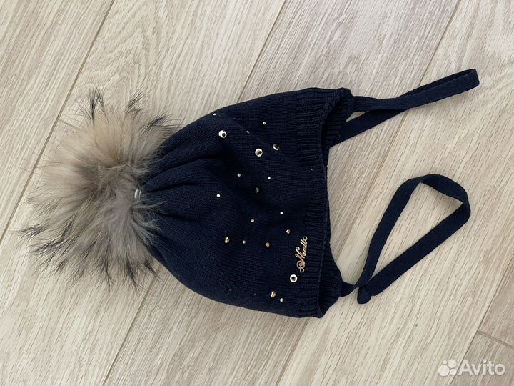 Зимняя шапка для девочки