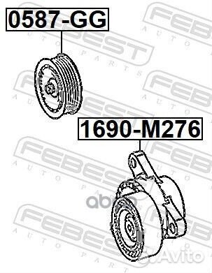 Натяжитель ремня 1690M276 Febest