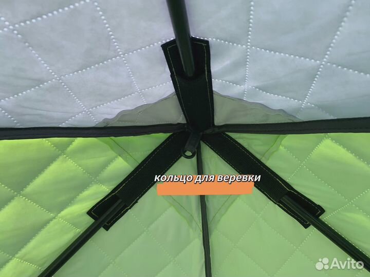 Утеплённая зимняя палатка 2018