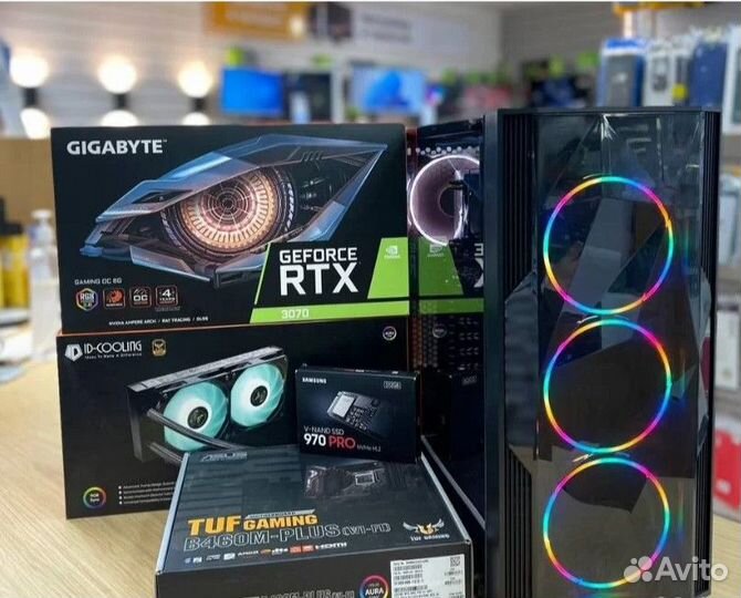 Игровой компьютер Intel Core i5-12400F/RTX 4060
