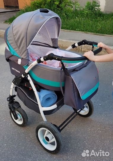 Коляска 3 в 1 Sonic Verdi Optima