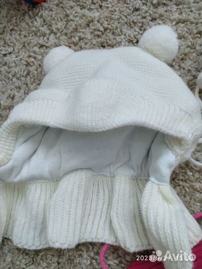 Шапка теплая детская