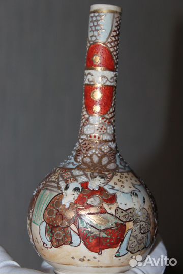 Антикварная Ваза Япония 