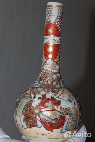 Антикварная Ваза Япония 
