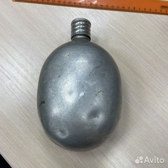 Армейская алюминиевая фляга СССР (Сзр)