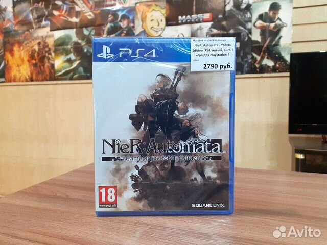 NieR Automata Game of the YoRHa (PS4, новый, англ)