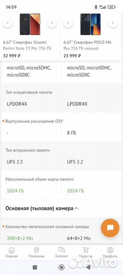 Xiaomi Poco M6 Pro, 8/256 ГБ