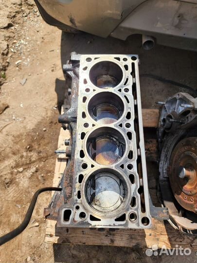 Блок цилиндров F4RE410 на Рено Дастер 2.0 АКПП