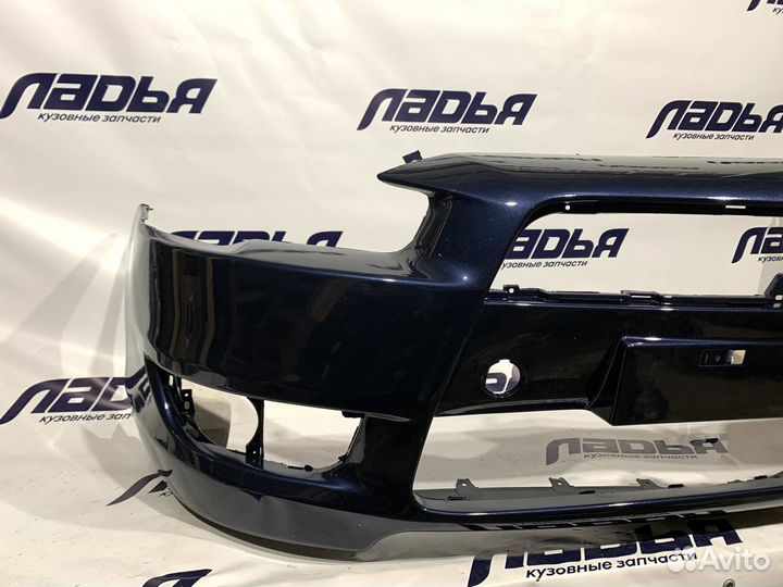 Бампер Mitsubishi lancer X(08) передний Темно-сини