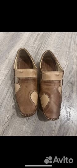 Кожаные ботинки 41