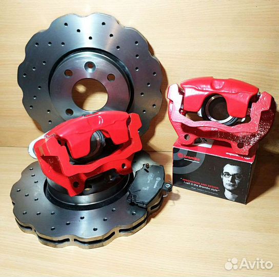 Усиленные тормозные диски Приора Калина 2112 2110