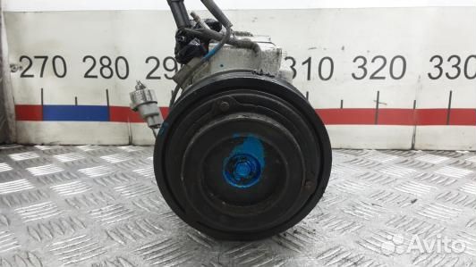 Компрессор кондиционера дизельный, toyota land cruiser prado 2003