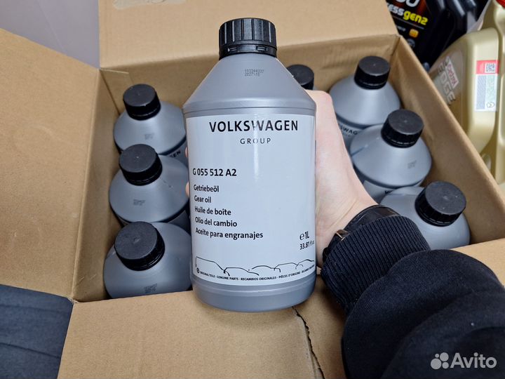 Масло трансмиссионное volkswagen 3л G055512A2