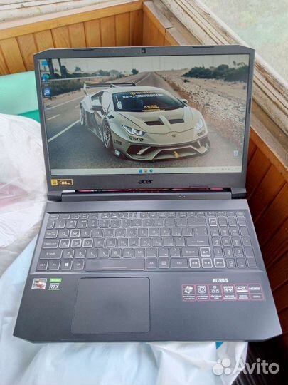 Игровой Acer Nitro RTX 3070/16/ryzen 5-5600H
