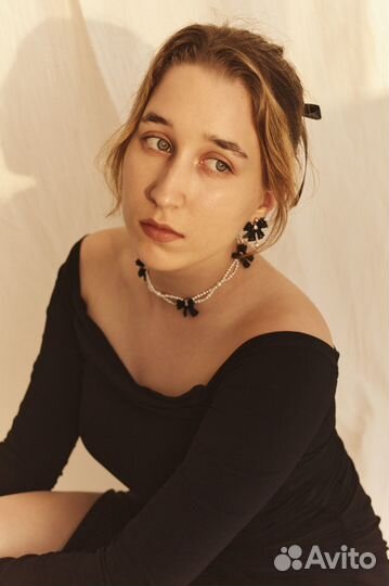 Серьги из бисера и жемчуга Alice / Sweetly Pretty