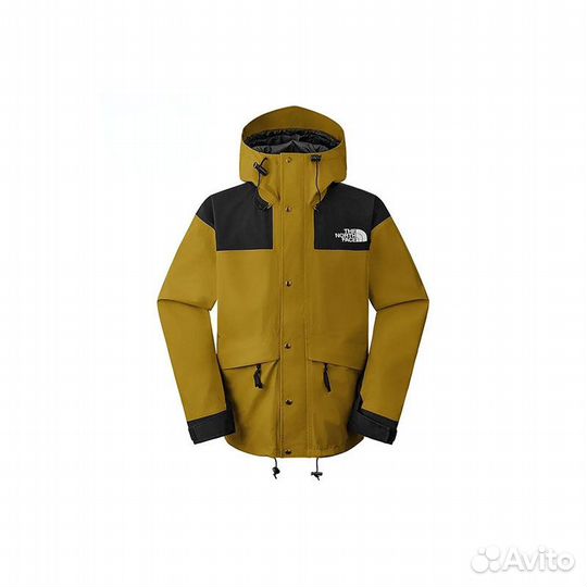 THE north face Windbreaker Jackets Unisex Moss Green+Gift Bag (XXL)(53)