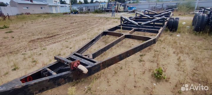 Портовая телега прицеп для катера 12м+