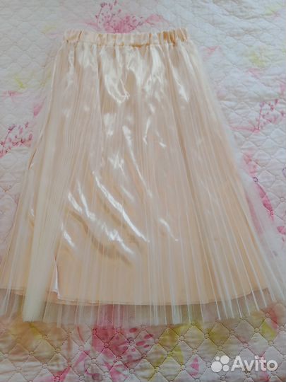 Юбка плиссе новая р 44-46